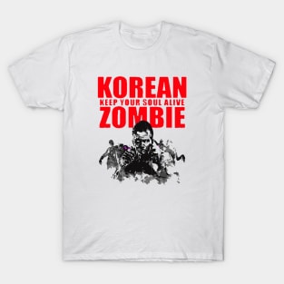 korean zombie Cage Fighter T-Shirt